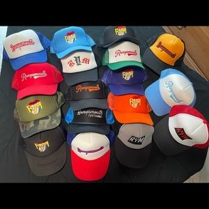 UNRELEASED Run Ya Mouth (RYM) clothing brand Handmade truckers hats